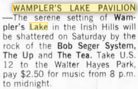 Wamplers Lake Pavilion - July 31 1970